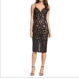 Bardot Gia Lace Midi Dress US 4/XS
